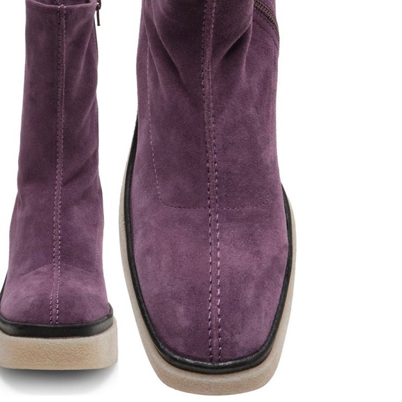 Gigi Suede Free People Platform Boot - Picture 2 of 4